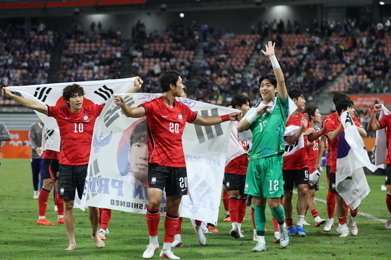 남자 축구, 한일전 승리로 AG 4연패 달성