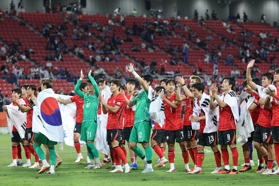 이민성호, 한일전 승리로 금메달