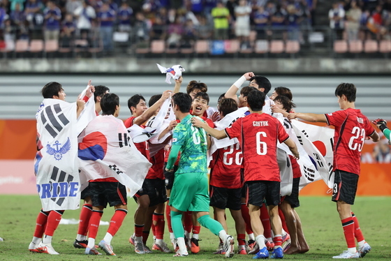 AG 금메달 남자 축구, 우리가 챔피온
