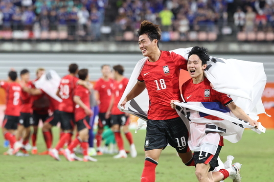 대회 4연패 달성한 AG 남자 축구