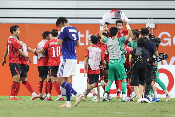AG 남자 축구, 일본에 승리하며 4연속 '금'