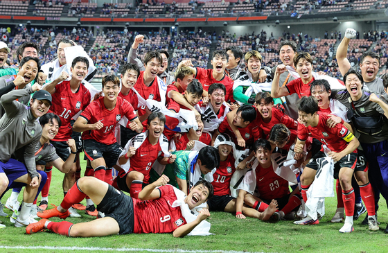 AG축구대표팀, 일본에 1대0 승리로 금메달