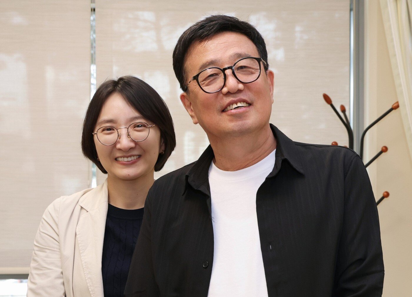 본문 이미지 - 윤혜은 서울성모병원 신장내과 교수와 강세동 씨.(서울성모병원 제공)
