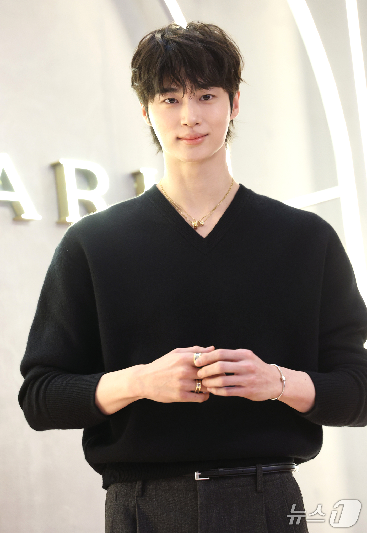 (서울=뉴스1) 권현진 기자 = 배우 변우석이 30일 서울 송파구 롯데백화점 에비뉴엘 월드타워점에서 열린 하이 주얼러 불가리(BVLGARI)의 비제로원 익스피리언스 팝업 행사에 참 …