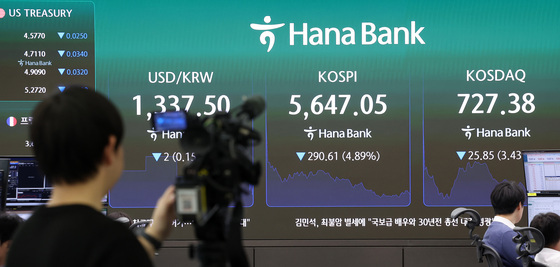 미국 AI기술주 급락 여파에 코스피 매도 사이드카 발동