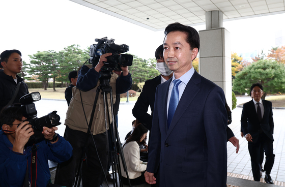 이정현 공소청장 직무대행 예방하는 김지용 중수청장
