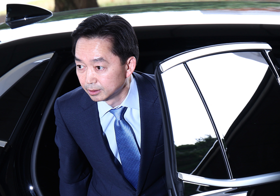 이정현 공소청장 직무대행 예방하는 김지용 중수청장