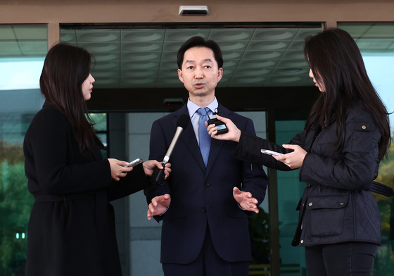 공소청장 대행 예방 마친 김지용 중수청장