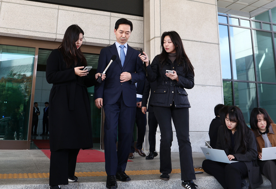 이정현 공소청장 직무대행 예방 마친 김지용 중수청장