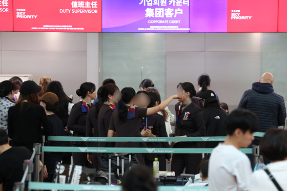 항공사 네트워크 먹통에 분주한 인천공항