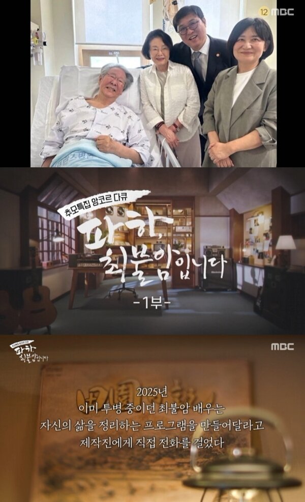 본문 이미지 - MBC '파하, 최불암입니다' 캡처