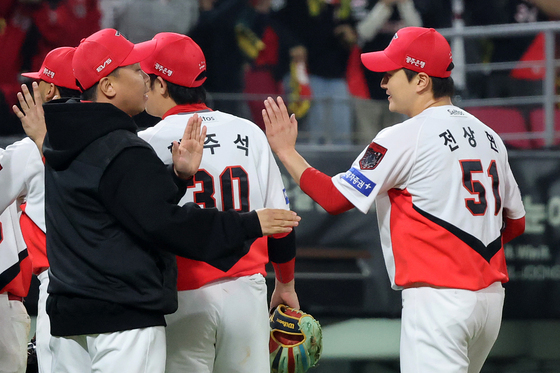 이범호 감독, 전상현 든든해!