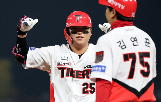 '4차전 데일리 MVP' 한준수, 승리를 이끄는 미소