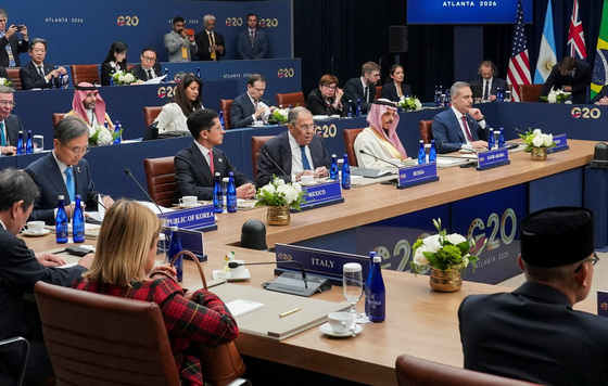 美 G20 외교장관회의 전 단체 사진 생략…유럽, 러 참석 '반발'