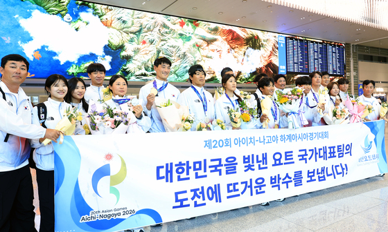 요트대표팀, 아시안게임에서 금2·은2·동2로 대회 마무리