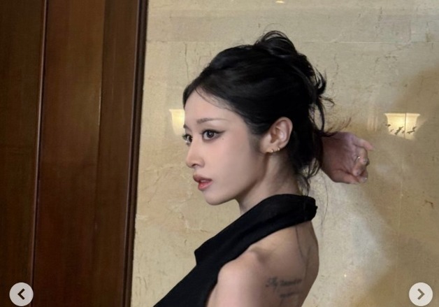 티아라 지연, 과감한 등 노출…눈에 띄는 '뼈말라' 몸매 [N샷]