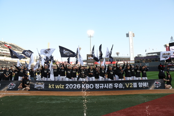 정규리그 우승한 KT