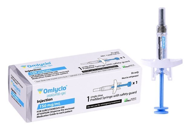 Celltrion Launches Xolair Biosimilar Omlyclo in U.S. for Hives and Asthma