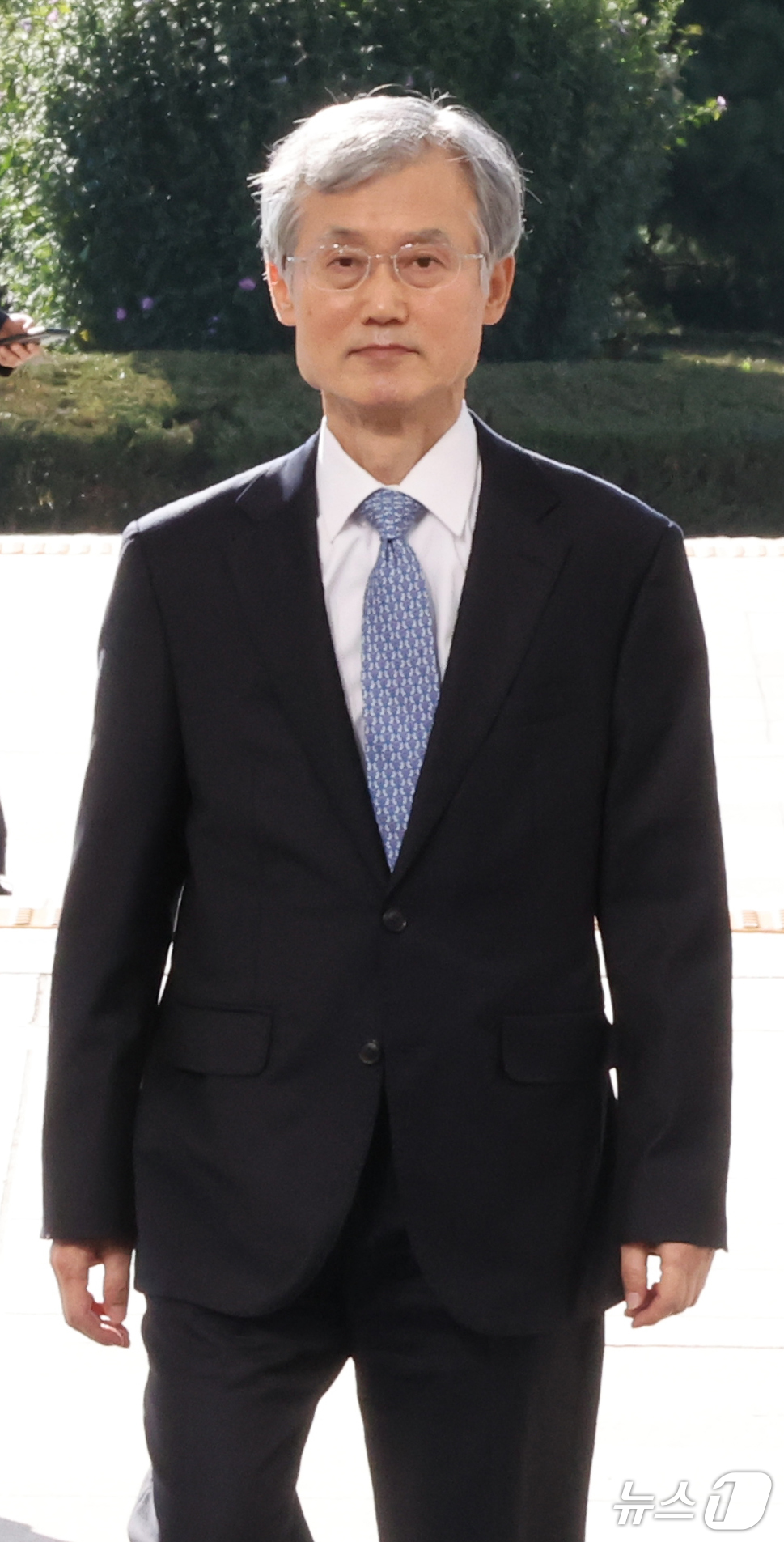 (서울=뉴스1) 황기선 기자 = 조희대 대법원장이 6일 오전 서울 여의도 국회 법제사법위원회에서 열린 대법원 등에 대한 국정감사에 기관장 자격으로 출석하고 있다.법사위가 일반증인으 …