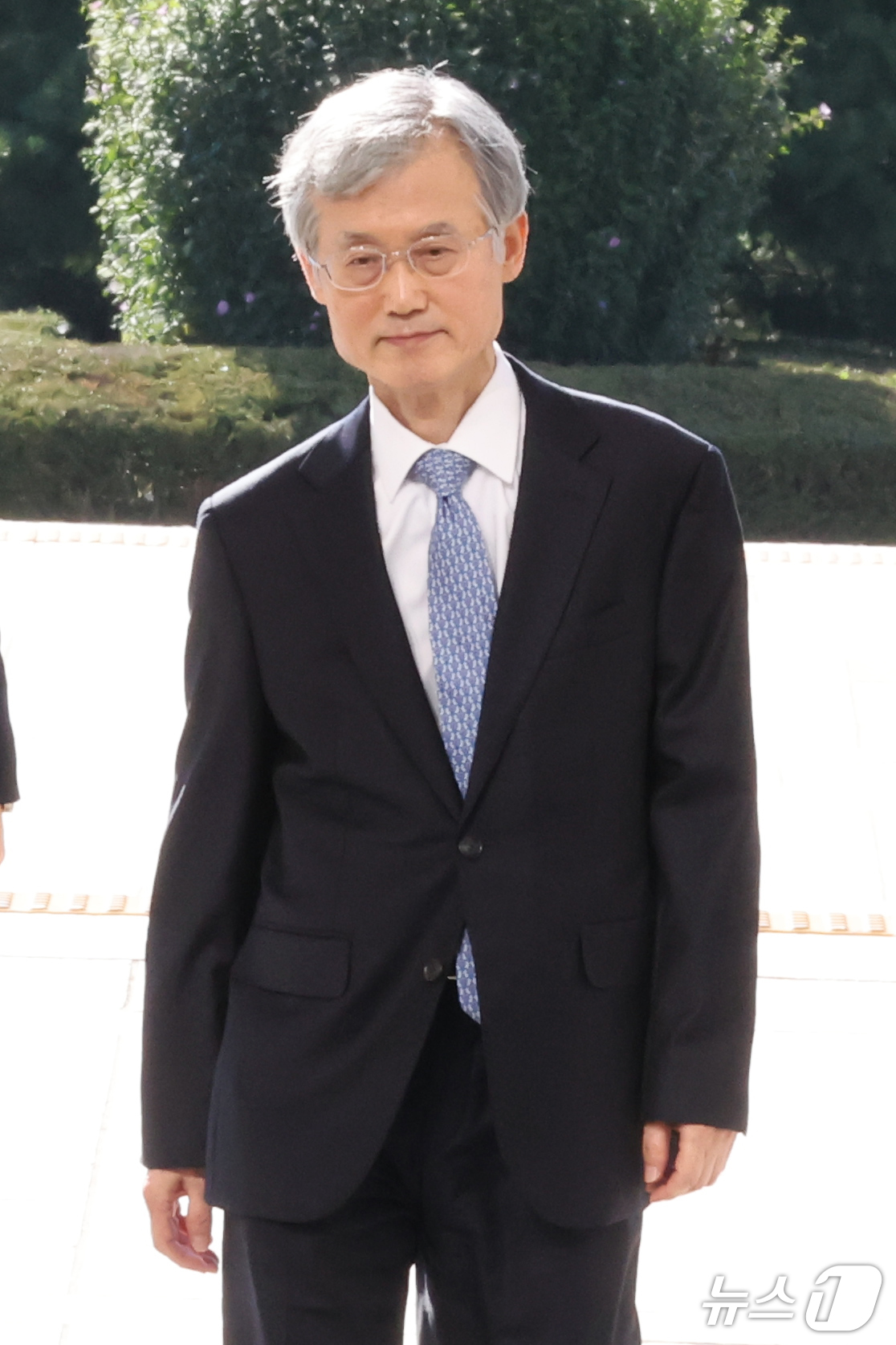 (서울=뉴스1) 황기선 기자 = 조희대 대법원장이 6일 오전 서울 여의도 국회 법제사법위원회에서 열린 대법원 등에 대한 국정감사에 기관장 자격으로 출석하고 있다.법사위가 일반증인으 …