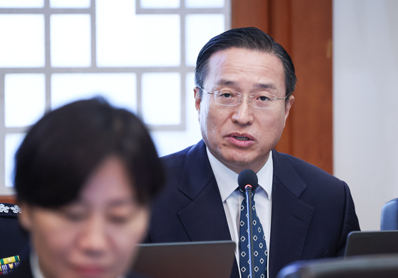 발언하는 이정현 공소청장 직무대행