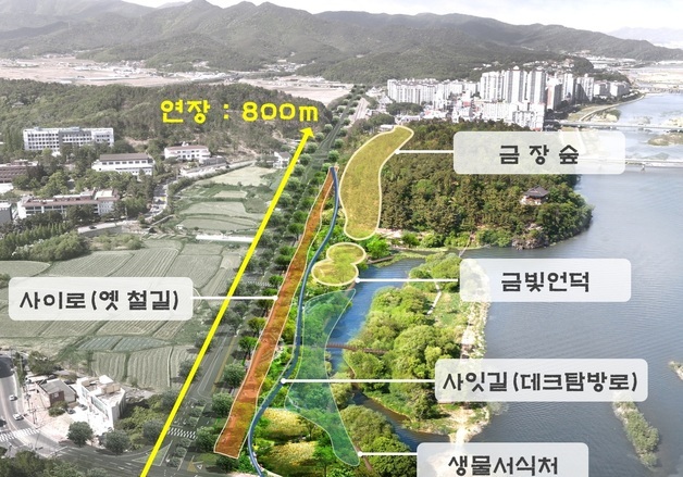 경주시, '금장낙안 도시 생태 숲 조성' 시비 20억 절감