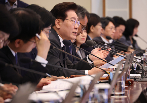 이재명 대통령, 국무회의 발언