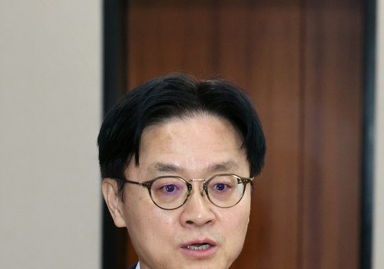 [국감] 업무보고하는 김정관 장관