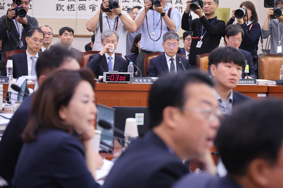 [국감] '이석 불허' 목타는 조희대 대법원장