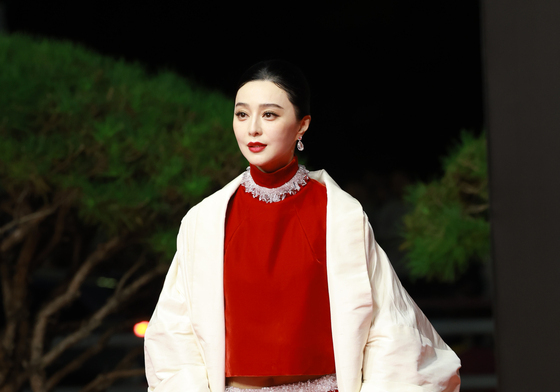 판빙빙, 부국제 찾은 대륙의 여신