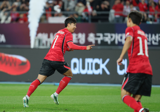 손흥민, 한국 A매치 사상 최다골 기록 경신