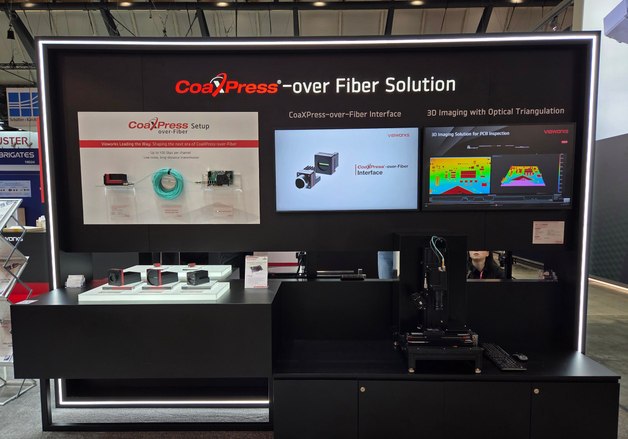 Vieworks Unveils COF Integrated Solution With 100 Gbps Optical Data Transmission