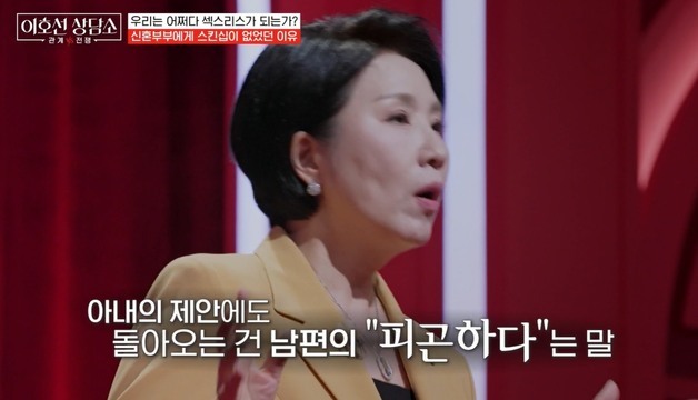 "내 매력 떨어졌나, 바람났나"…신혼 6개월 관계 피한 남편, 뜻밖의 이유