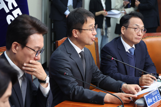 한병도 원내대표, 최고위원회의 모두발언