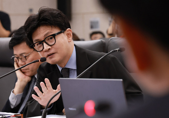 [국감] 통일부 국감 질의하는 한동훈 의원