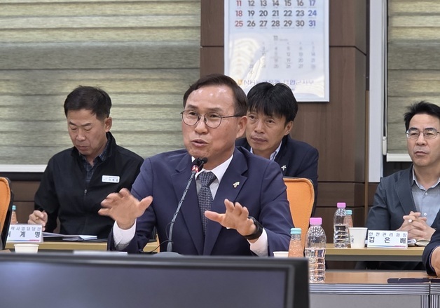 윤희신 "발전공기업 통합본사 유치 총력…해상풍력, 주민 동의부터"