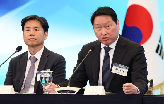 최태원 "GX·AX, 국가의 쌍둥이 전략…220조 투자 성과로 보여야"