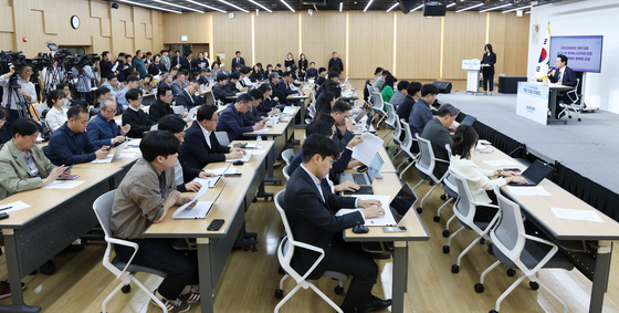 취임 100일 기자회견 열린 경기도교육청