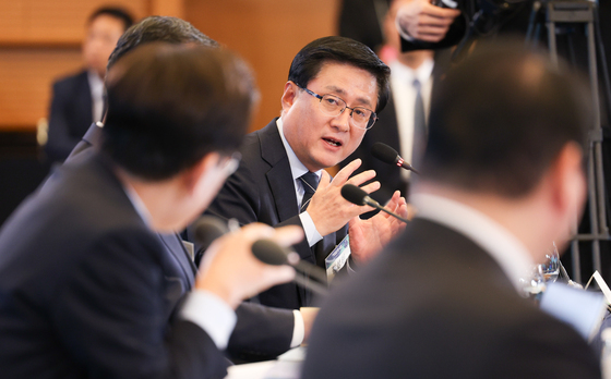 발언하는 김성환 기후에너지환경부 장관
