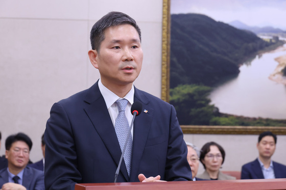 [국감] 답변하는 김찬호 대표