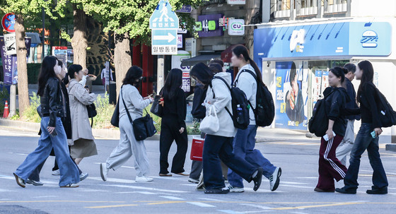 찬 바람 부는 출근길