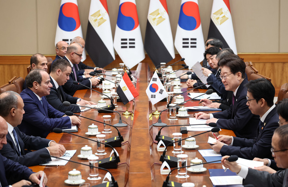 한·이집트 확대 회담