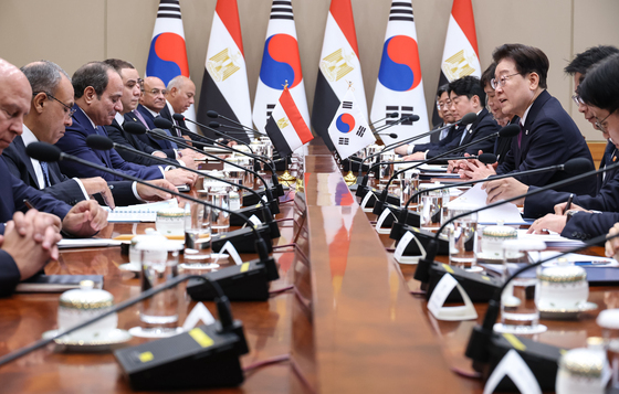 이재명 대통령, 한·이집트 정상회담
