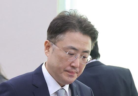 [국감] 국정감사 출석하는 이진수 법무부 차관