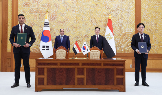 한-이집트, 조선산업 협력 MOU…CEPA 협상 개시 선언