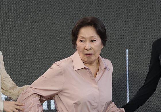 김혜자, 건강한 모습으로