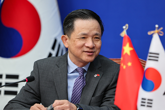 인사말 하는 다이빙 주한중국대사