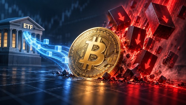 ETF 돈 들어왔는데 비트코인 왜 밀렸나…"과도한 '빚투 거품' 빠져야"