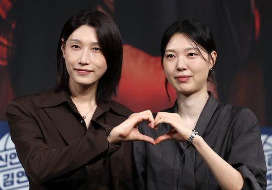 김연경 감독·양효진 해설위원, 원더독스 기대해주세요