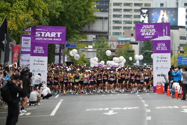 러너 1만2000명 서울 도심 질주…11일 '서울달리기' 교통통제
